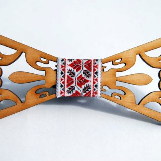 Галстук бабочка из дерева (11)