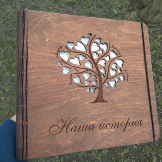 Блокнот із гнучкою дерев'яною обкладинкою (21)